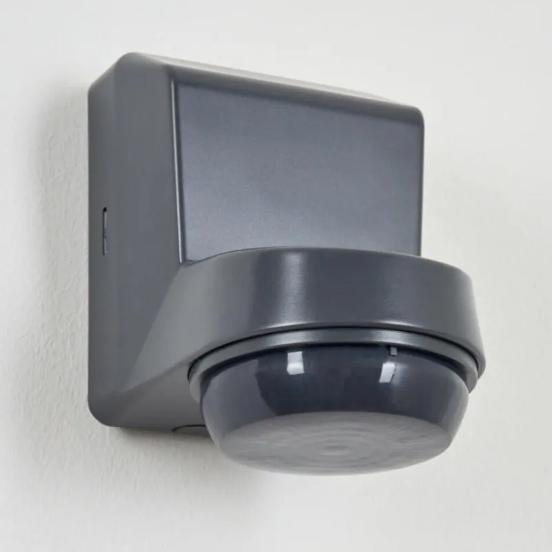 hofstein Détecteur de mouvement Calambao Anthracite, Blanc, Détecteur de mouvement