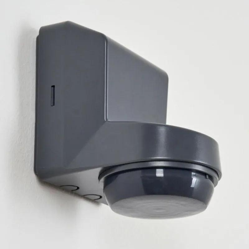 hofstein Détecteur de mouvement Calambao Anthracite, Blanc, Détecteur de mouvement