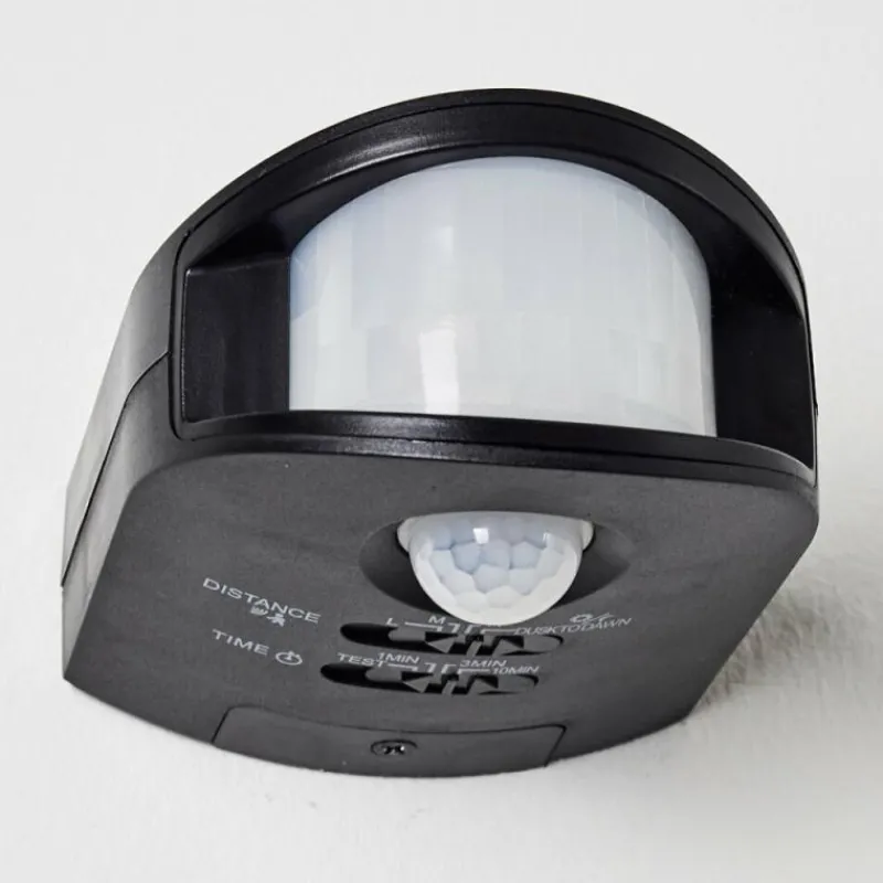 hofstein Détecteur de mouvement Mossa Noir