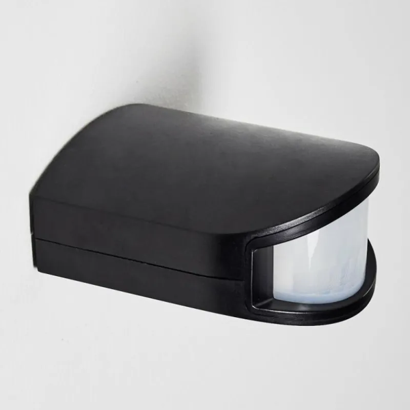 hofstein Détecteur de mouvement Mossa Noir