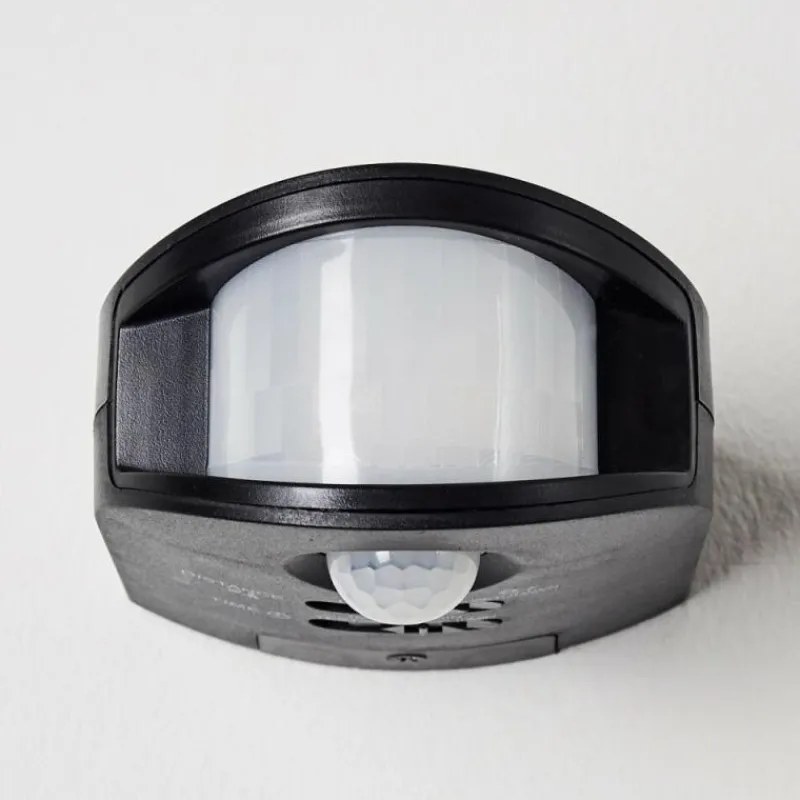 hofstein Détecteur de mouvement Mossa Noir