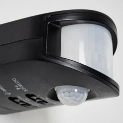 hofstein Détecteur de mouvement Mossa Noir