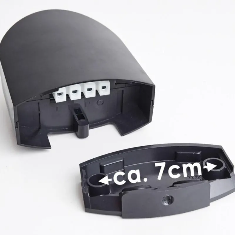 hofstein Détecteur de mouvement Mossa Noir