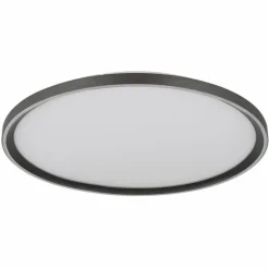 Luminaires Globo Lighting Dublin Plafonnier LED Gris, 1 lumière, Télécommandes* Éclairage Led