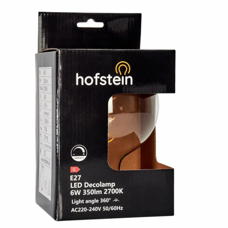 hofstein E27 LED 6 watt 2700 kelvin 350 lumen