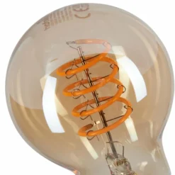 Lampes Vintages & Rétros-hofstein E27 LED 6 watt 2200 kelvin 320 lumen Ambre, 1 lumière