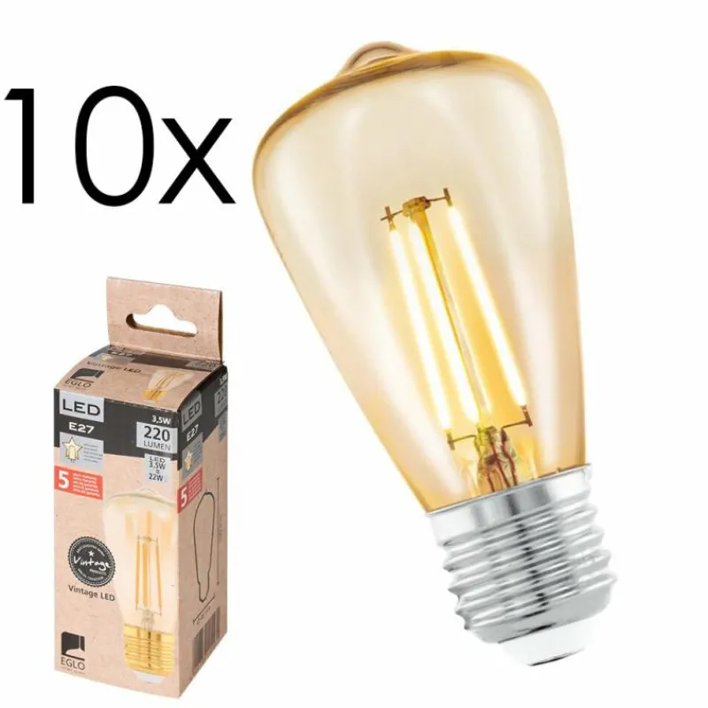 hofstein E27 LED 3.5 Watt blanc chaud 220 Lumen