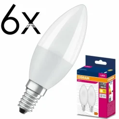 hofstein E14 LED 7.5 Watt blanc chaud 806 Lumen
