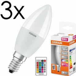 hofstein E14 LED 4.9 Watt blanc chaud dimmable 470 Lumen