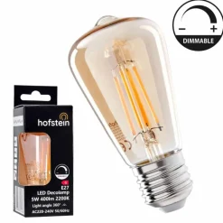 hofstein E27 LED 5 Watt blanc chaud dimmable 400 Lumen