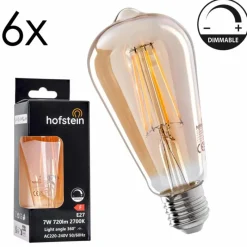 hofstein E27 LED 7 Watt blanc chaud dimmable 720 Lumen