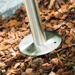 hofstein Eclairage de chemin Moskau Acier inoxydable, 1 lumière