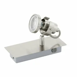 Luminaires Eglo Eglo TUKON 3 LED Nickel mat, 1 lumière* Spots Et Projecteurs