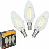 Luminaires Eglo Eglo 3x LED E14 4 Watt 2700 Kelvin 470 Lumen