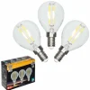 Luminaires Eglo Eglo 3x LED E14 4 Watt 2700 Kelvin 470 Lumen