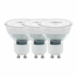 Luminaires Eglo Eglo 3x LED GU10 4,5 Watt 2700 Kelvin 345 Lumen