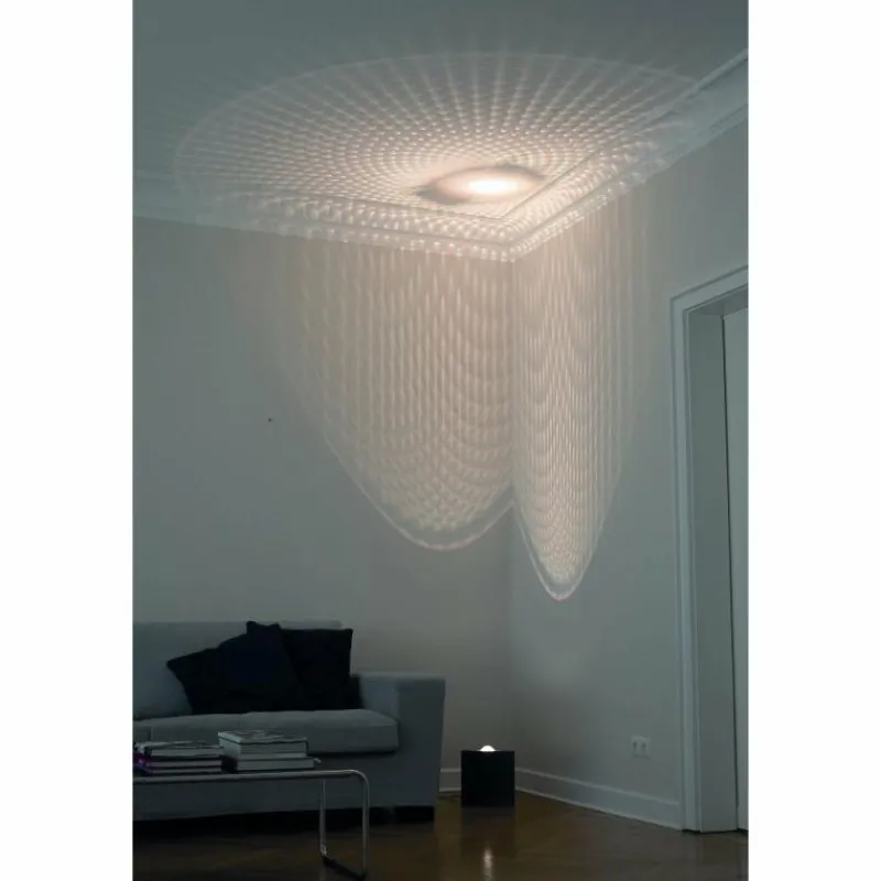 Lampe Design-Luminaires Tecnolumen Egyptian Eye Tecnolumen Lampadaire Noir, 1 lumière