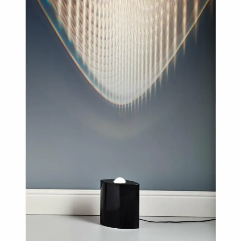 Lampe Design-Luminaires Tecnolumen Egyptian Eye Tecnolumen Lampadaire Noir, 1 lumière