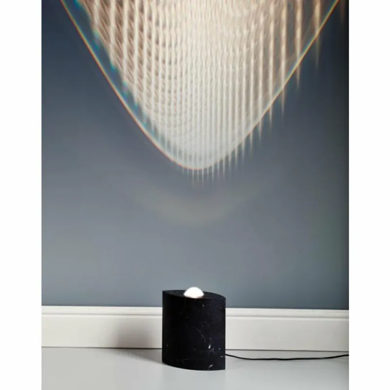 Lampe Design-Luminaires Tecnolumen Egyptian Eye Tecnolumen Lampadaire Noir, 1 lumière