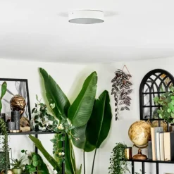 hofstein Elmar Plafonnier LED Blanc, 1 lumière