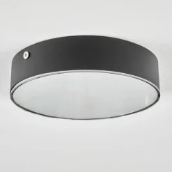 hofstein Elmar Plafonnier LED Noir, 1 lumière