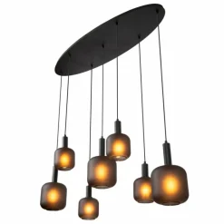 Luminaires Lucide ELOISE Suspension Noir, 7 lumières