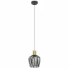Luminaires Eglo EMPOLI Suspension Laiton, Noir, 1 lumière* Suspensions