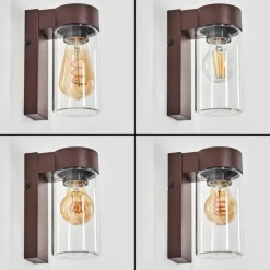 hofstein Encoberta Lampe murale d´extérieur Rouille, 1 lumière