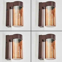 hofstein Encoberta Lampe murale d´extérieur Rouille, 1 lumière