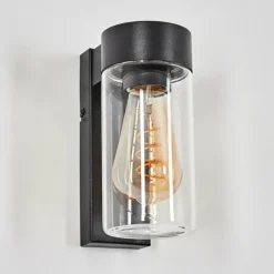 hofstein Encoberta Lampe murale d´extérieur Noir, 1 lumière