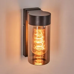 hofstein Encoberta Lampe murale d´extérieur Noir, 1 lumière