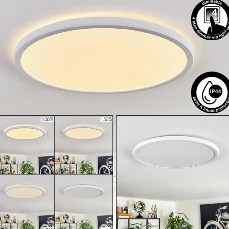 hofstein Endrup Plafonnier LED Blanc, 1 lumière