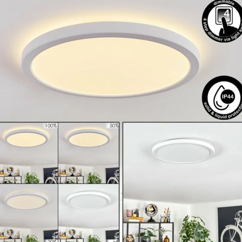 hofstein Endrup Plafonnier LED Blanc, 1 lumière