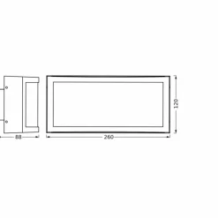 Luminaires Ledvance Endura Applique murale Gris, 1 lumière