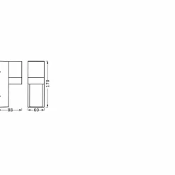 Luminaires Ledvance Endura Applique murale Gris, 1 lumière