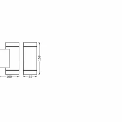 Luminaires Ledvance Endura Applique murale Gris, 2 lumières