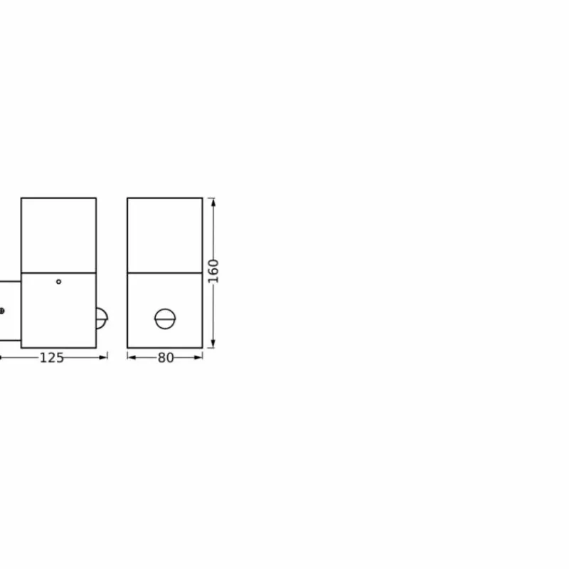 Luminaires Ledvance Endura Applique murale Gris, 1 lumière