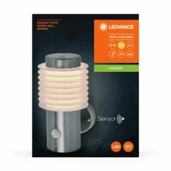Luminaires Ledvance Endura Applique murale LED Acier brossé, 1 lumière