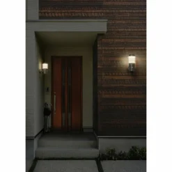 Luminaires Ledvance Endura Applique murale LED Acier brossé, 1 lumière