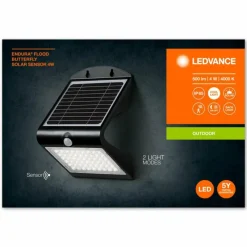 Luminaires Ledvance Endura Détecteur de mouvement LED Noir, 1 lumière