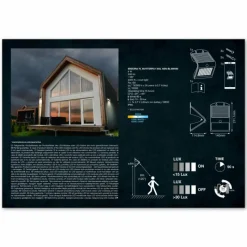 Luminaires Ledvance Endura Détecteur de mouvement LED Noir, 1 lumière