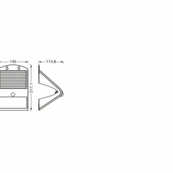 Luminaires Ledvance Endura Détecteur de mouvement LED Noir, 1 lumière
