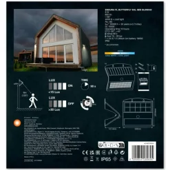 Luminaires Ledvance Endura Détecteur de mouvement LED Noir, 1 lumière