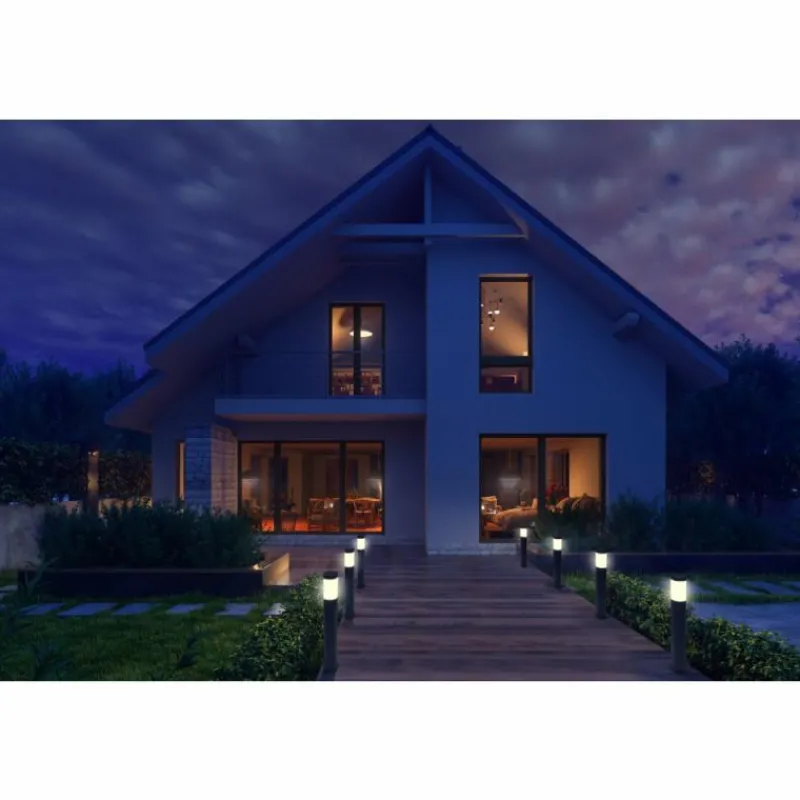 Luminaires Ledvance Endura Lampadaire d'extérieur LED Gris, 1 lumière