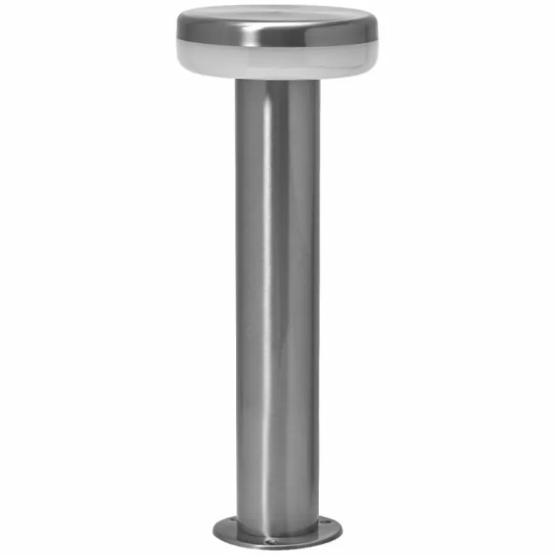 Luminaires Ledvance Endura Lampadaire d'extérieur LED Acier brossé, 1 lumière
