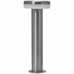 Luminaires Ledvance Endura Lampadaire d'extérieur LED Acier brossé, 1 lumière