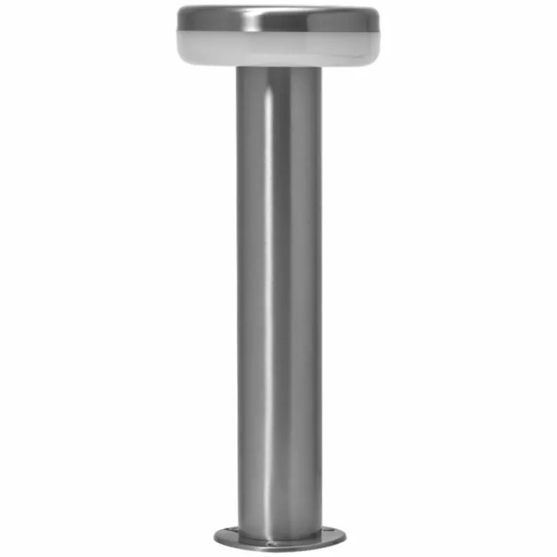 Luminaires Ledvance Endura Lampadaire d'extérieur LED Acier brossé, 1 lumière