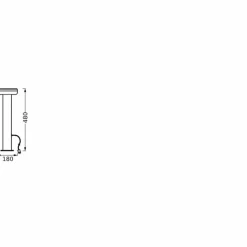 Luminaires Ledvance Endura Lampadaire d'extérieur LED Acier brossé, 1 lumière