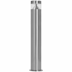 Luminaires Ledvance Endura Lampadaire d'extérieur LED Acier brossé, 1 lumière