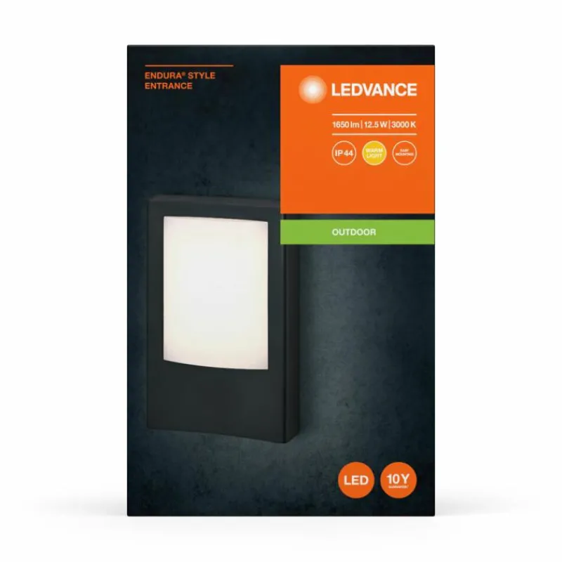 Luminaires Ledvance Endura Lampe murale d´extérieur LED Gris, 1 lumière